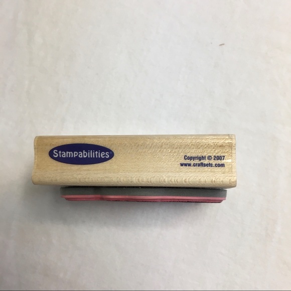 Stampabilities Camping Lantern Rubber Stamp - Picture 3 of 4